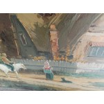 Голяма картина масло на платно Испания - 3760